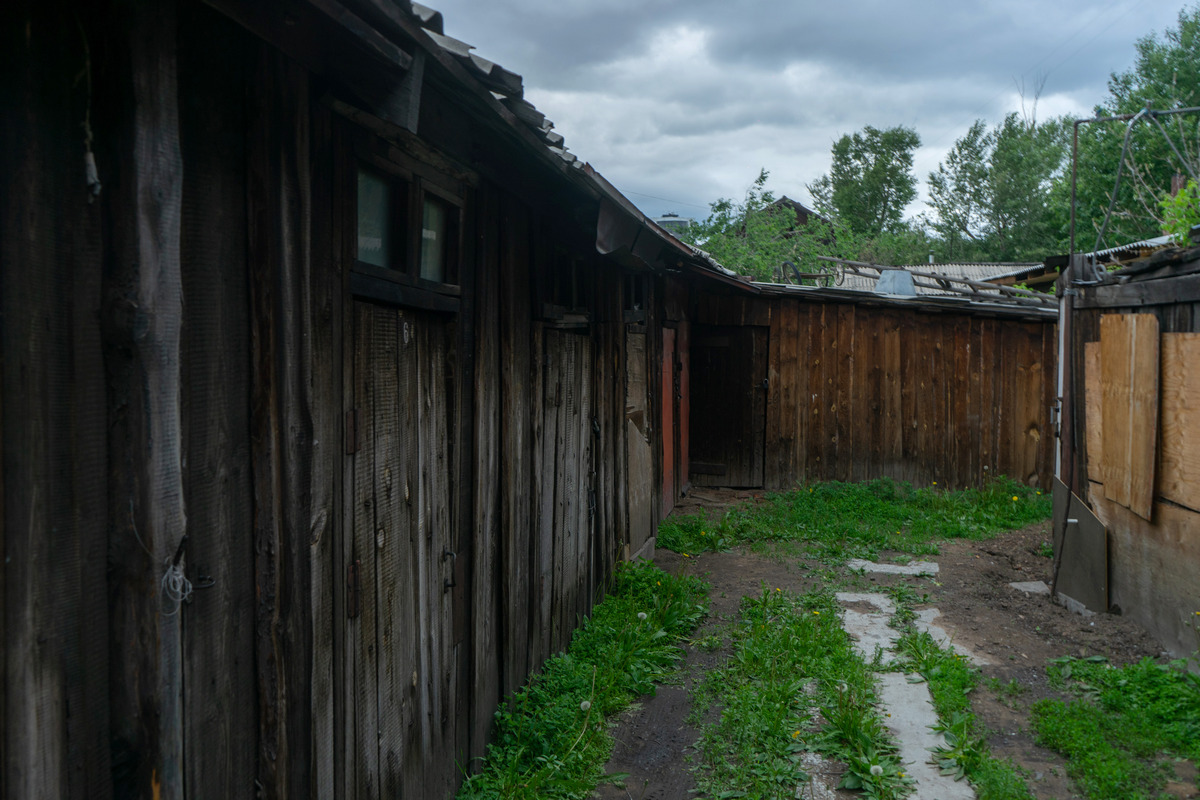 Лесосибирск бараки