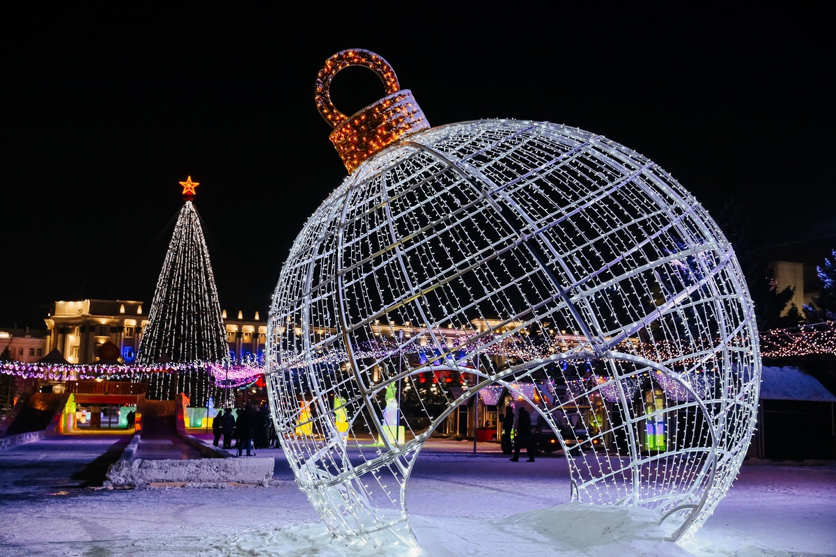 Власти Улан-Удэ пообещали открыть новогодний городок в центре города 28  декабря - новости Бурятии и Улан-Удэ